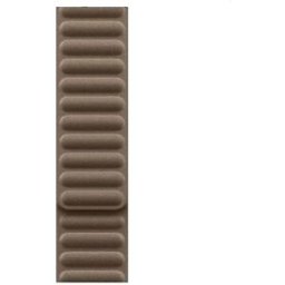 Bracelet Apple Watch Taupe Aimants Polyester Recyclé