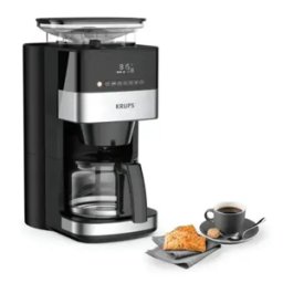 KRUPS Cafetière filtre 15 tasses programmable avec broyeur - KM832810