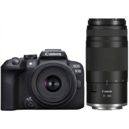 Canon EOS R10 + RF-S 18-45mm f4,5-6,3 IS STM + RF 75-300mm f4-5,6