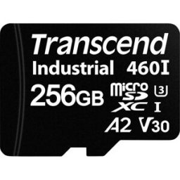 Transcend TS256GUSD460I-VS1 Carte microSD au détail 256 GB résistant à la température