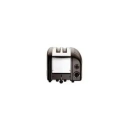 DUALIT Grille-pain 2 tranches Noir Mat & Inox - Classic - 27035