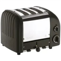 DUALIT Grille-pain 3 tranches Noir & Inox - Classic AWS - 30261