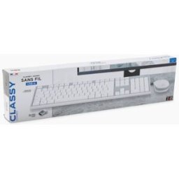 Pack Clavier & Souris sans fil TNB Classy, compacts, élégants & prêts à l'emploi