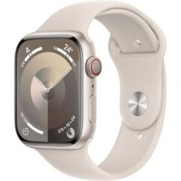 Apple Watch Series 9 Gps + Cellular - 45mm - Boîtier Starlight Alumini