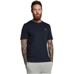 Lyle & Scott T-shirt à Manches Courtes Slub Dark Navy M Homme