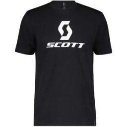 Scott T-shirt à Manches Courtes Icon Black 2XL Homme