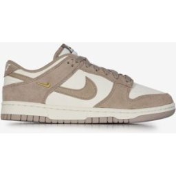 Nike Dunk Low Suede Mini Swoosh blanc/beige 40 femme