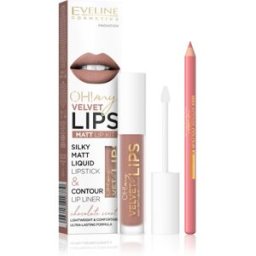 Eveline Cosmetics OH! my LIPS Velvet kit lèvres 11 Cookie Milkshake 1 pcs