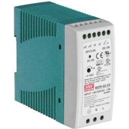 Trendnet Bloc D´alimentation Ti-g50/ti-g62/ti-g80/ti-f11sfp Din Rail 24v 60w Turquoise / White One Size unisex
