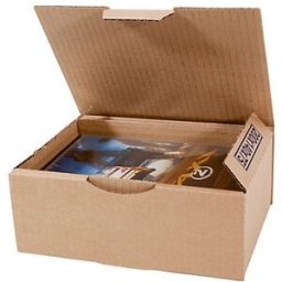 Cenpac Boîte postale carton brun - 100 x 80 x 60 mm