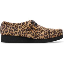 Clarks - Chaussures WallabeeEVOSh en daim léopard 40