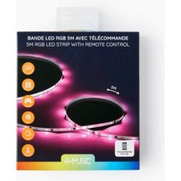 RYGHT Bande led rgb avec télécommande, 5m