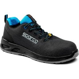 Sparco Chaussures De Sécurité Horizon Tek Fresno Esd S3s Sr Fo Black / Blue EU 47