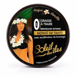 Graisse à Traire Bronzage Intense Monoï de Tahiti – Parfum Vanille