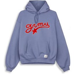 Grimey Sweat à Capuche Mud´s The Residence Madrid Boxy Blue M Homme,Femme