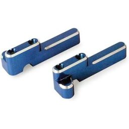 Traxxas Support De Servo Machined Aluminum Blue One Size unisex