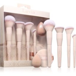Luvia Cosmetics Complete Face Set Nude Aura kit de pinceaux