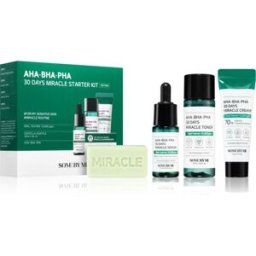 Some By Mi AHA∙BHA∙PHA 30 Days Miracle Starter Kit ensemble pour peaux à problèmes, acné