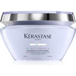 Kérastase Blond Absolu Masque Cicaextreme masque régénérateur en profondeur pour cheveux blonds 200 ml