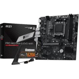 MSI Carte Mère Pro A620am-g Evo Black / Silver One Size unisex