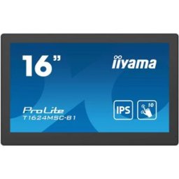 IIYAMA Écran Tactile Prolite T1624msc-b1 15.6´´ Full Hd Led Black One Size unisex