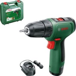 Bosch Home and Garden EasyDrill 1200 2 vitesses-Perceuse-visseuse sans fil 12 V + batterie, + chargeur, + mallette