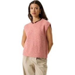 Garcia Pull Sans Manches T260243 Coral Dust M Femme