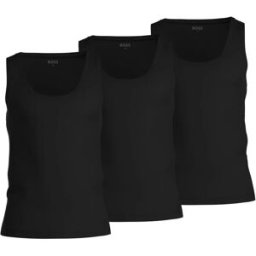 Boss Sous-vêtement Sans Manches Classic 3 Unités Black S Homme