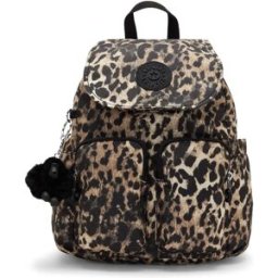 Kipling Sac à Dos Pour Femme City Pocket Mini 8l Print Wild Leopard One Size unisex