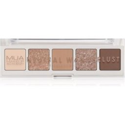 MUA Makeup Academy Eyeshadow Collection 5 Shade Palette palette de fards à paupières teinte Neutral Wanderlust 3.8 g