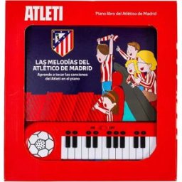 Atletico De Madrid Jouet Musical Atletico Madrid Fan Piano Book Multicolor One Size unisex