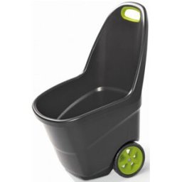 KETER EASY GO XL 62L Chariot de jardin, gris/vert 17190643