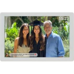Denver Frameo 1070W Cadre photo numérique blanc 10,1 pouces