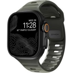 Bracelet De Sport Nomad Apple Watch Fkm 46mm Vert