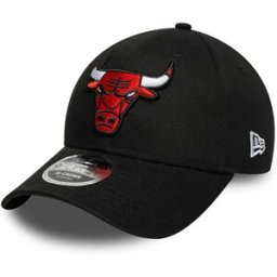 New Era Casquette Nba Side Script 9forty Mid Crown Chicago Bulls Black One Size unisex