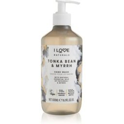 I Love Naturals Tonka Bean & Myrrh savon liquide mains 500 ml
