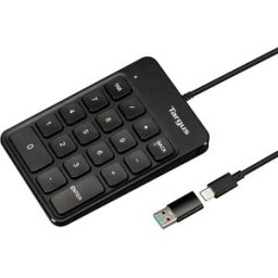 Targus Pavé Numérique Usb Wired Keypad Black One Size unisex