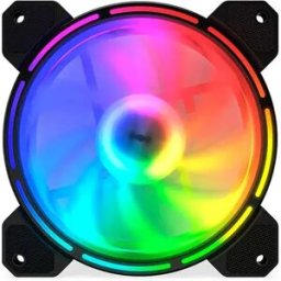 Krux Ventilateur Lunar 120 Mm Argb 3 Unités Black One Size unisex