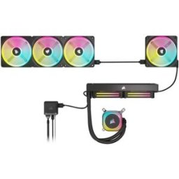 Corsair Ventilateur 12x12 Qx120 Icue Link Rgb Expansion Kit Black One Size unisex