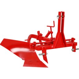 AgriEuro Premium MD-02B - Charrue monosoc - Réglage latéral manuel par vis - Pour tracteurs avec attelage à trois points