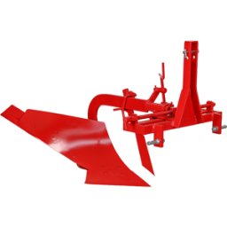 AgriEuro Premium MD-01C - Charrue mono-soc - Réglage latéral manuel par vis - Pour tracteurs avec attelage à trois points