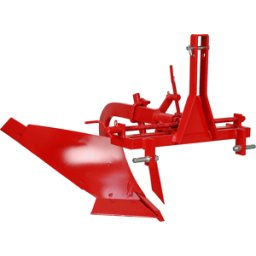 AgriEuro Premium MDS-01C - Charrue mono-soc à dent - Réglage latéral manuel par vis - Pour tracteurs avec attelage à trois points