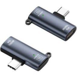 INF Lecteur de carte Type-C/TF deux-en-un USB 2.0 - Adaptateur microSD haute vitesse, prend en charge jusqu'à 2TB, compatible Gris foncé