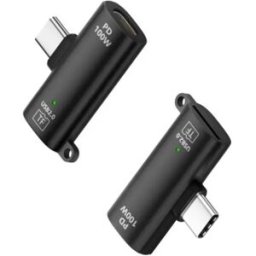 INF Lecteur de carte Type-C/TF deux-en-un USB 2.0 - Adaptateur microSD haute vitesse, prend en charge jusqu'à 2TB, compatible Le noir