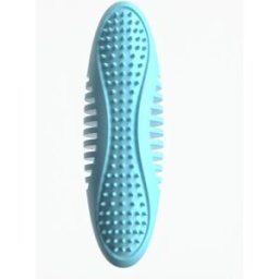 INF Bâton à mâcher TPR pour chien - Nettoyage des dents et jouet d'entraînement interactif Bleu