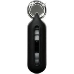 INF Bouchons d'oreille en silicone portables avec porte-clés - réduction de bruit 3 couches pour sommeil et voyage Le noir