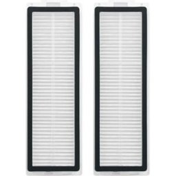 INF Set d'accessoires de remplacement pour aspirateur robot 2 pièces - compatible avec Xiaomi 6/6Max/6pro, filtres blancs