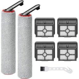 INF Kit de 7 pièces de rechange pour aspirateur robot compatible avec Dreame Aero et Dreame Aero Pro - Jeu brosse principale et