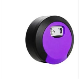 INF Coffre à clés à combinaison pour rénovation - Boîte murale sans perçage avec conception circulaire agrandie et grande Violet