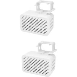 INF Kit de remplacement module ion argent (2 pièces) pour aspirateur robot - compatible avec Xiaomi Robot Vacuum 6, 6Max, 6Pro,